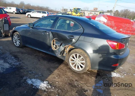 2009 Lexus Is 250 from USA, damaged, VIN JTHCK262692031166